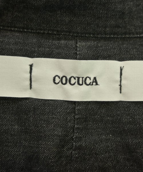 COCUCA（コキュカ）カジュアルシャツ 黒 サイズ:F レディース/2200639479125