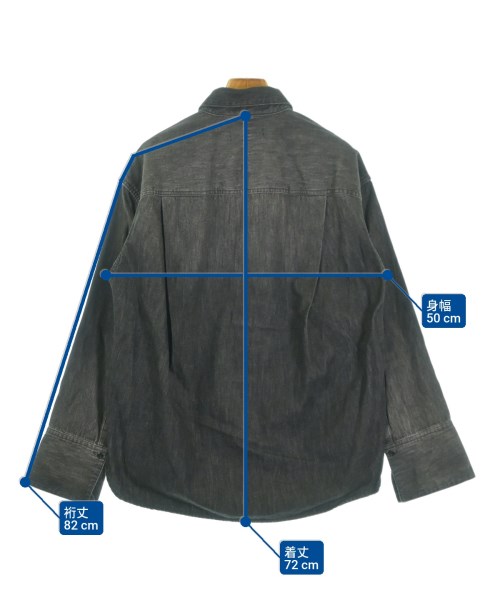 COCUCA（コキュカ）カジュアルシャツ 黒 サイズ:F レディース/2200639479125