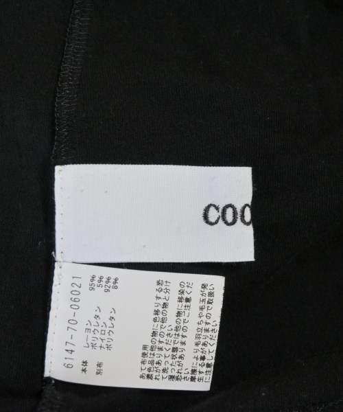 COCUCA（コキュカ）キャミソール 黒 サイズ:F レディース/2200659176066