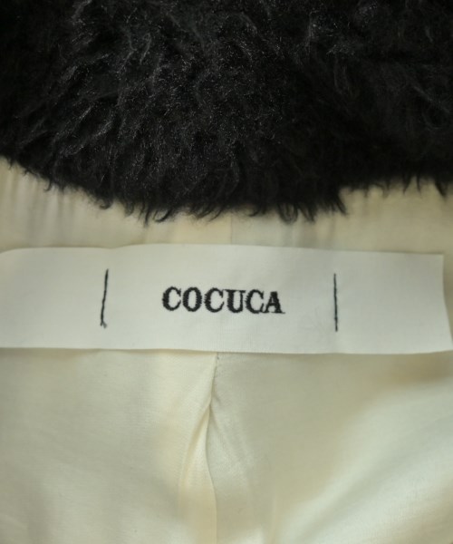 COCUCA（コキュカ）ピーコート 黒 サイズ:F レディース/2200667669024