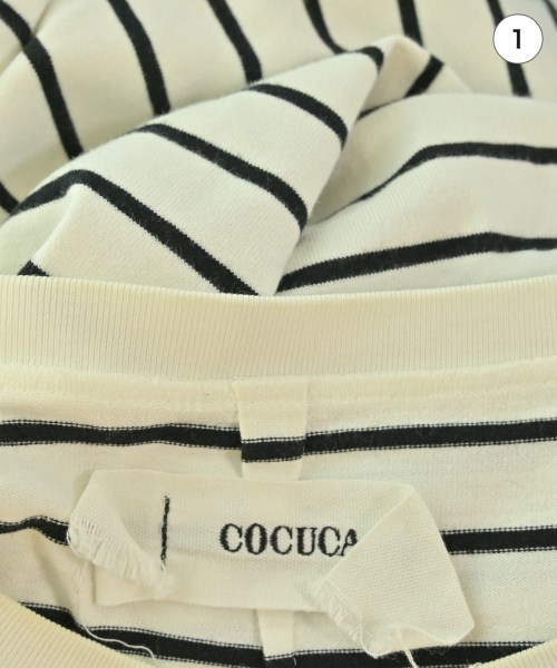 COCUCA（コキュカ）Tシャツ・カットソー 白 サイズ:F レディース/2200687095018