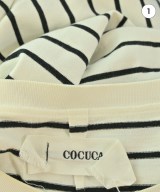 COCUCA（コキュカ）Tシャツ・カットソー 白 サイズ:F レディース/2200687095018