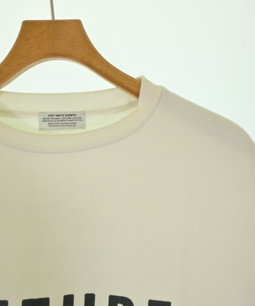 POET MEETS DUBWISE（ポエトミーツダブワイズ）スウェット 白 サイズ:F メンズ/2200626754037