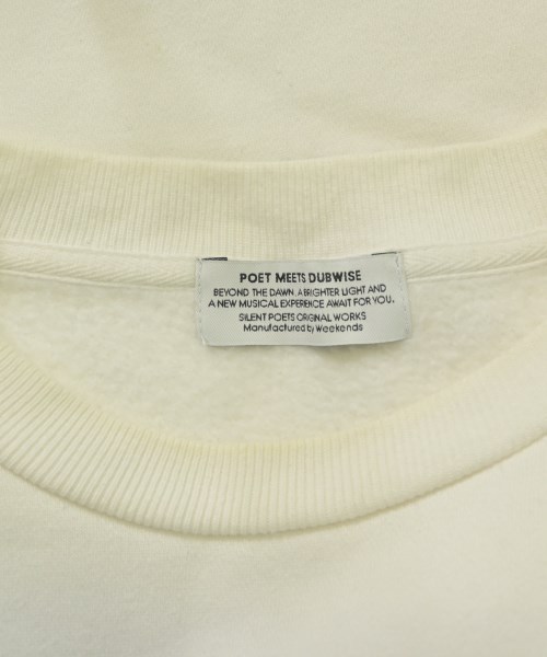 POET MEETS DUBWISE（ポエトミーツダブワイズ）スウェット 白 サイズ:F メンズ/2200626754037