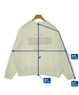 POET MEETS DUBWISE（ポエトミーツダブワイズ）スウェット 白 サイズ:F メンズ/2200626754037