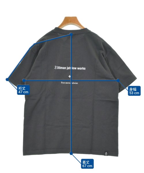 POET MEETS DUBWISE（ポエトミーツダブワイズ）Tシャツ・カットソー グレー サイズ:XL メンズ/2200609936207
