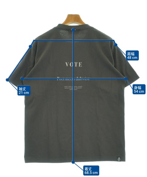 POET MEETS DUBWISE（ポエトミーツダブワイズ）Tシャツ・カットソー グレー サイズ:F メンズ/2200613314039