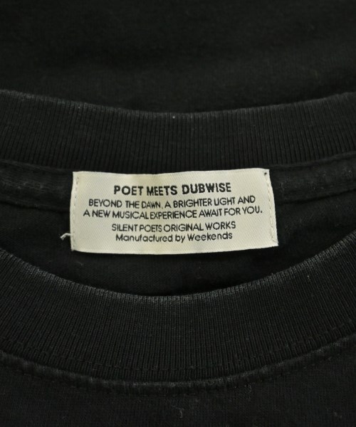 POET MEETS DUBWISE（ポエトミーツダブワイズ）Tシャツ・カットソー 黒 サイズ:L メンズ/2200616414057