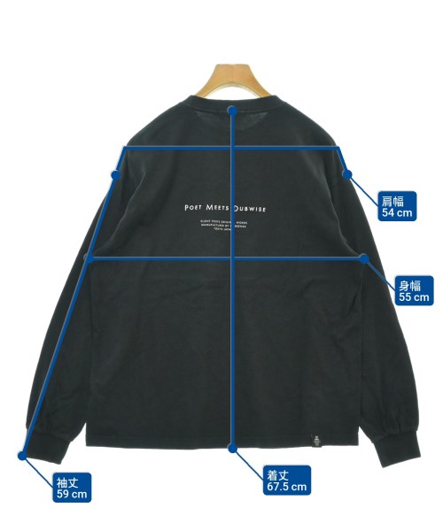 POET MEETS DUBWISE（ポエトミーツダブワイズ）Tシャツ・カットソー 黒 サイズ:L メンズ/2200616414057