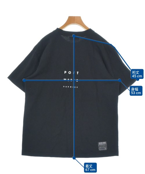 POET MEETS DUBWISE（ポエトミーツダブワイズ）Tシャツ・カットソー 黒 サイズ:F レディース/2200684200057