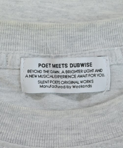 POET MEETS DUBWISE（ポエトミーツダブワイズ）Tシャツ・カットソー グレー サイズ:XL メンズ/2200658914065