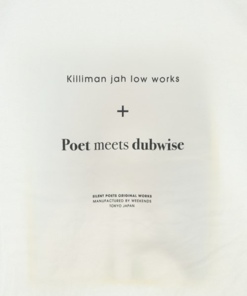 POET MEETS DUBWISE（ポエトミーツダブワイズ）Tシャツ・カットソー 白 サイズ:XL メンズ/2200712816168