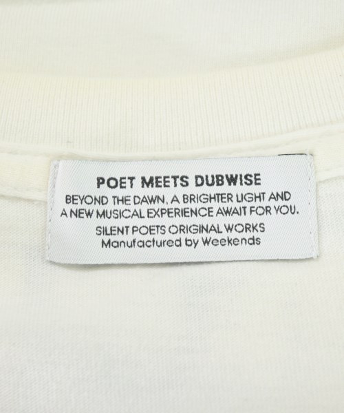 POET MEETS DUBWISE（ポエトミーツダブワイズ）Tシャツ・カットソー 白 サイズ:M メンズ/2200702668067