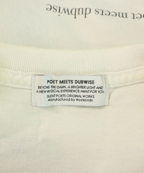 POET MEETS DUBWISE（ポエトミーツダブワイズ）Tシャツ・カットソー 白 サイズ:M メンズ/2200706966053