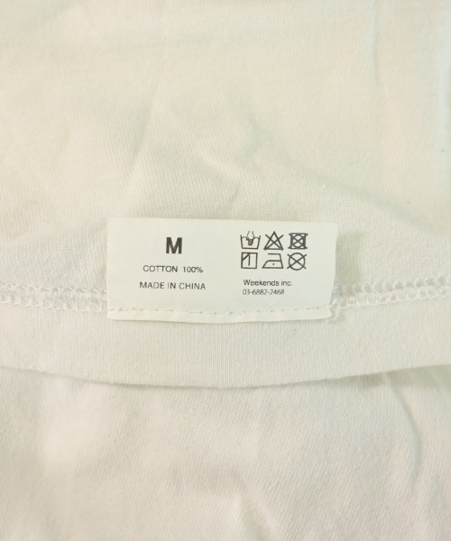 POET MEETS DUBWISE（ポエトミーツダブワイズ）Tシャツ・カットソー 白 サイズ:M メンズ/2200706966053