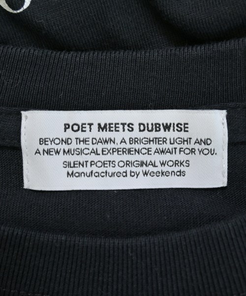 POET MEETS DUBWISE（ポエトミーツダブワイズ）Tシャツ・カットソー 黒 サイズ:F レディース/2200725340131