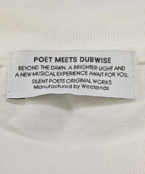 POET MEETS DUBWISE（ポエトミーツダブワイズ）Tシャツ・カットソー 白 サイズ:F メンズ/2200721896281
