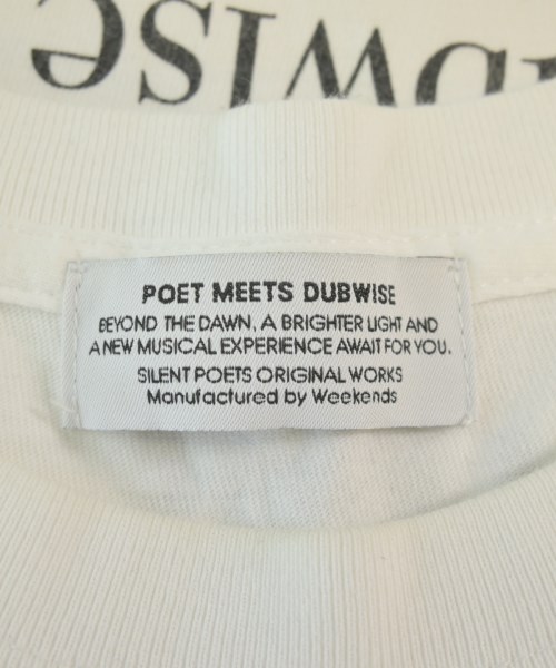 POET MEETS DUBWISE（ポエトミーツダブワイズ）Tシャツ・カットソー 白 サイズ:M メンズ/2200682814041