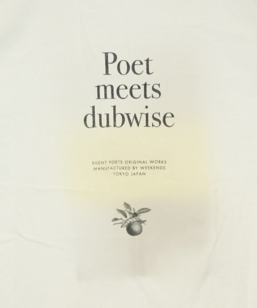 POET MEETS DUBWISE（ポエトミーツダブワイズ）Tシャツ・カットソー 白 サイズ:M メンズ/2200682814041