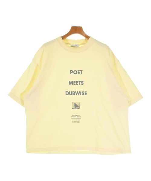 POET MEETS DUBWISE(ポエトミーツダブワイズ)Tシャツ・カットソー 黄 サイズ:F/2200683458237