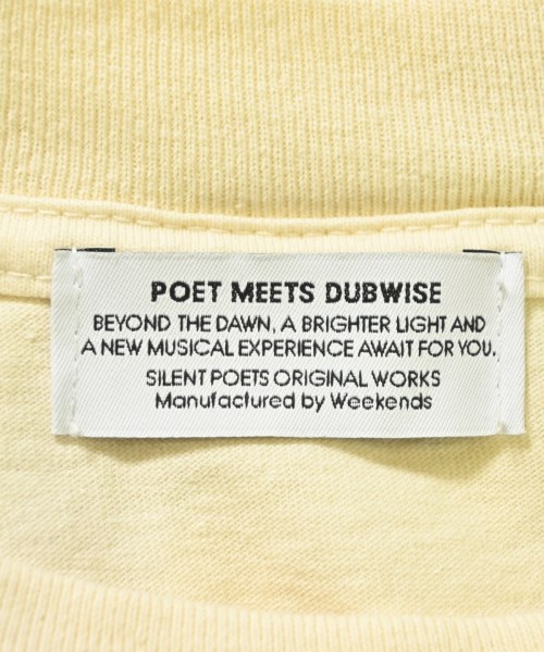 POET MEETS DUBWISE（ポエトミーツダブワイズ）Tシャツ・カットソー 黄 サイズ:F メンズ/2200683458237