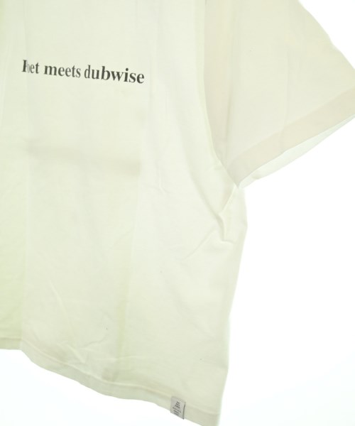 POET MEETS DUBWISE（ポエトミーツダブワイズ）Tシャツ・カットソー 白 サイズ:M メンズ/2200687046102