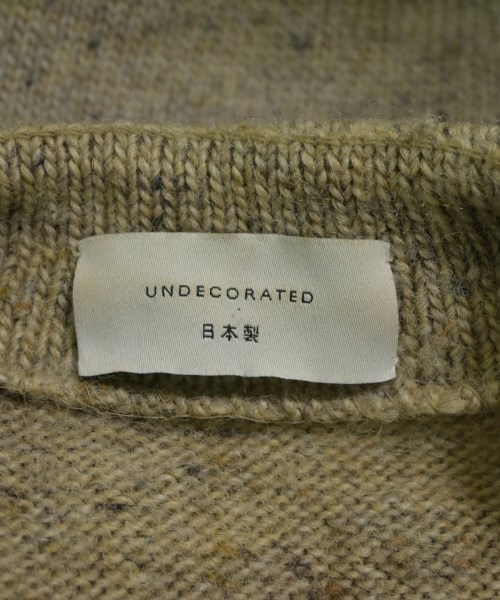 UNDECORATED（アンデコレイテッド）カーディガン ベージュ サイズ:-(XXL位) メンズ/2200636750043