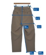 UNDECORATED（アンデコレイテッド）スラックス 茶 サイズ:0(XS位) メンズ/2200636750067