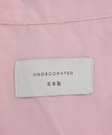 UNDECORATED（アンデコレイテッド）カジュアルシャツ ピンク サイズ:0(XS位) メンズ/2200636750081