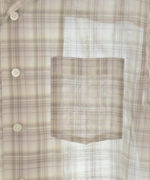 UNDECORATED（アンデコレイテッド）カジュアルシャツ グレー サイズ:0(XS位) メンズ/2200636750098