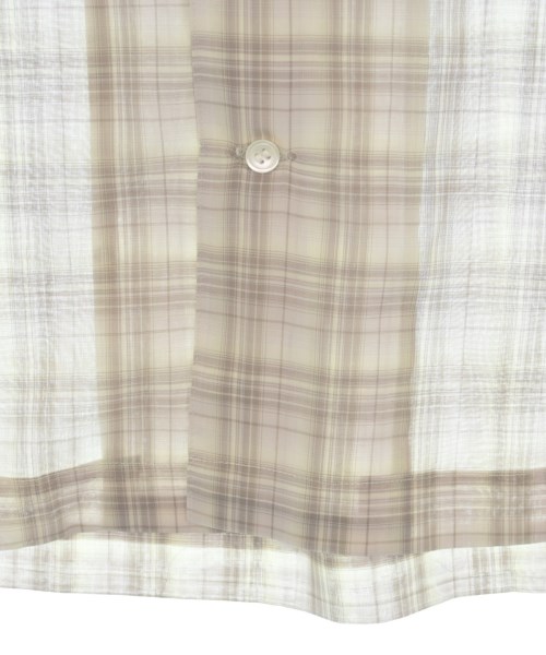 UNDECORATED（アンデコレイテッド）カジュアルシャツ グレー サイズ:0(XS位) メンズ/2200636750098