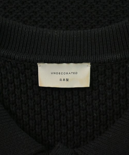 UNDECORATED（アンデコレイテッド）ニット・セーター 黒 サイズ:2(M位) メンズ/2200621941012