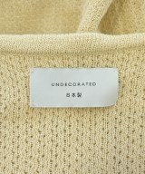UNDECORATED（アンデコレイテッド）Tシャツ・カットソー ベージュ サイズ:F レディース/2200588541102
