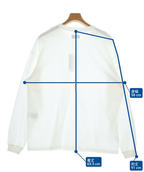 UNDECORATED（アンデコレイテッド）Tシャツ・カットソー 白 サイズ:2(M位) メンズ/2200611372017