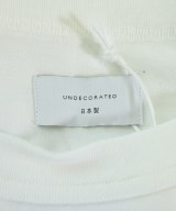 UNDECORATED（アンデコレイテッド）Tシャツ・カットソー 白 サイズ:2(M位) メンズ/2200611372017