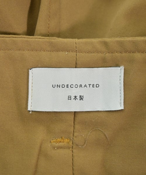 UNDECORATED（アンデコレイテッド）その他 茶 サイズ:0(XS位) レディース/2200618501045