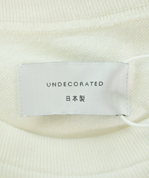 UNDECORATED（アンデコレイテッド）Tシャツ・カットソー 白 サイズ:2(M位) メンズ/2200605618077