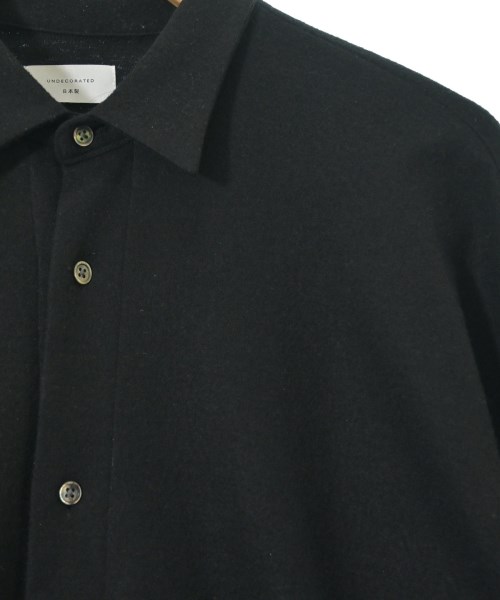 UNDECORATED（アンデコレイテッド）カジュアルシャツ 黒 サイズ:2(M位) メンズ/2200678384022
