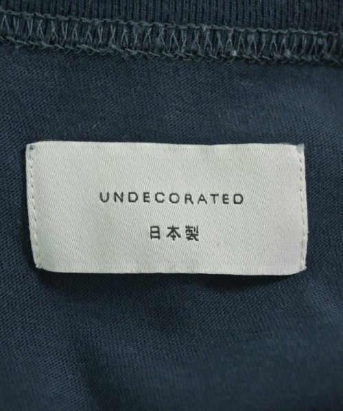 UNDECORATED（アンデコレイテッド）Tシャツ・カットソー 紺 サイズ:1(S位) メンズ/2200652958027