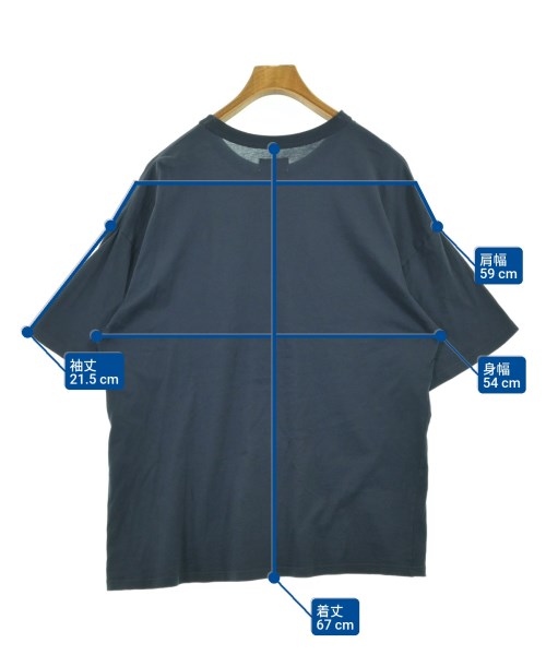 UNDECORATED（アンデコレイテッド）Tシャツ・カットソー 紺 サイズ:1(S位) メンズ/2200652958027