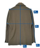 UNDECORATED（アンデコレイテッド）カジュアルシャツ 茶 サイズ:F メンズ/2200655698029