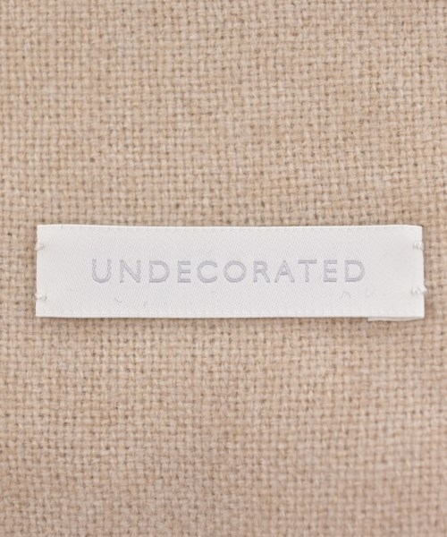 UNDECORATED（アンデコレイテッド）小物類（その他） ベージュ サイズ:- メンズ/2200660901053
