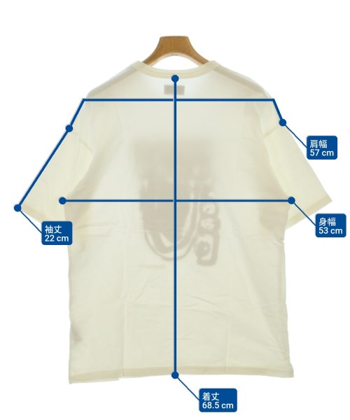 UNDECORATED（アンデコレイテッド）Tシャツ・カットソー 白 サイズ:2(M位) メンズ/2200644850063