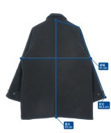 UNDECORATED（アンデコレイテッド）ステンカラーコート 黒 サイズ:2(M位) メンズ/2200663340040