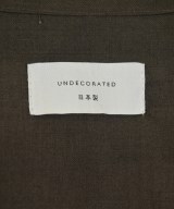 UNDECORATED（アンデコレイテッド）カジュアルシャツ 茶 サイズ:1(S位) メンズ/2200733786020