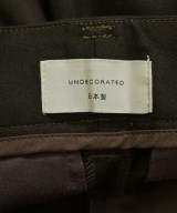 UNDECORATED（アンデコレイテッド）スラックス 茶 サイズ:0(XS位) メンズ/2200733786037