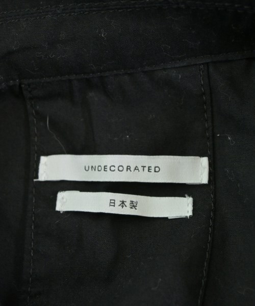 UNDECORATED（アンデコレイテッド）カジュアルジャケット 黒 サイズ:2(M位) メンズ/2200687389018