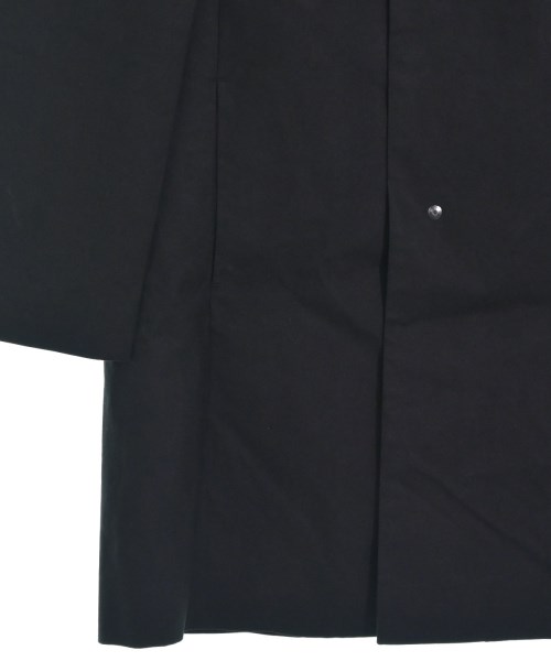 OMAR AFRIDI（オマールアフリディ）ステンカラーコート 黒 サイズ:46(M
