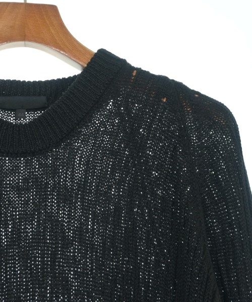 OMAR AFRIDI（オマールアフリディ）ニット・セーター 黒 サイズ:44(S位) メンズ/2200637798013