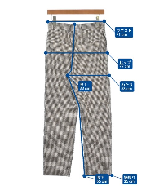 OMAR AFRIDI（オマールアフリディ）その他 茶 サイズ:46(M位) メンズ/2200623553084